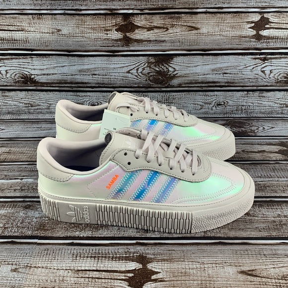 adidas sambarose holographic